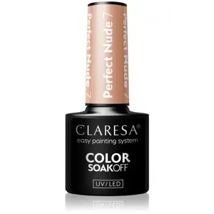 Claresa, Vernis à ongles, 07 Perfect Nude Vernis à ongles UV 5ml (Beige, Vernis couleur) pas cher
