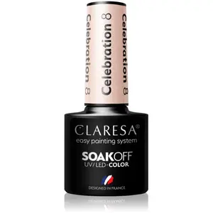 Claresa, Vernis à ongles, Soak Off Uv/Led Celebration Gel Polish 08 5G... pas cher