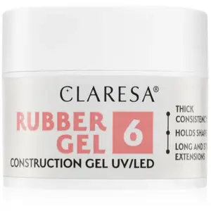 Claresa Rubber Gel 6 Blush Pink 12gr. pas cher