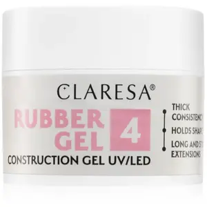 Claresa Rubber Gel 4 Warm Pink 12gr. pas cher