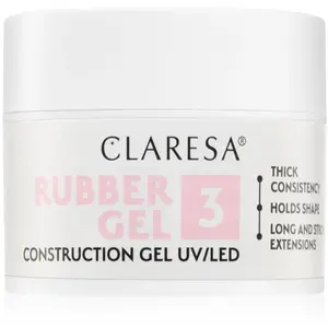 Claresa Rubber Gel 3 Cool Pink 45gr. pas cher