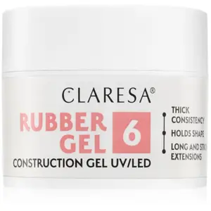 Claresa Rubber Gel 6 Blush Pink 45gr. pas cher