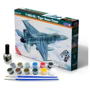Comparateur de prix : F-16cj-52+tiger Demo Team Super Set - 1:72e - Mistercraft