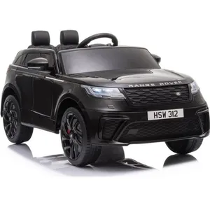 Voiture électrique pour enfants Land rover Velar Peint en noir, Téléco... pas cher