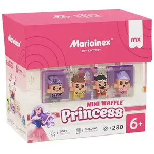 Marioinex Mini Waffle - Princess 280 Pcs. pas cher