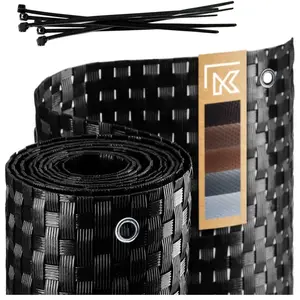 KADAX Couverture de balcon Tapis de balcon en technorattan 0,9x3m pas cher