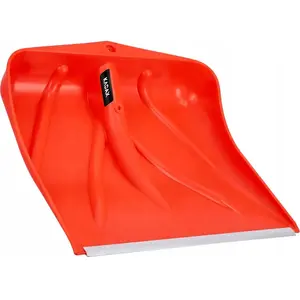 KADAX Oranje sneeuwschep, sneeuwschep zonder steel, sneeuwschuiver, sn... pas cher