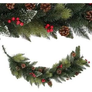 KADAX Guirlande de pin - Longueur de 115 cm - Guirlande de Noël artificielle en film PVC - Décoration de Noël (Dancer) pas cher