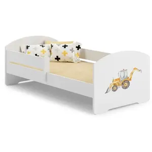 Kobi - Lit enfant 160x80 cm Luk Bar avec matelas pas cher