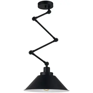 Plafondateur Pantograph 1 E27 Noir Nowodvorski 9126 pas cher