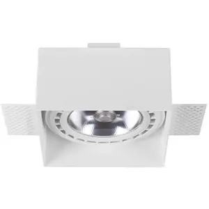 Nowodvorski - Inbouwspot - 1-lichts - Mod Stuc - 9408 - Wit pas cher