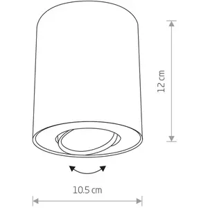 Ensemble de spots encastrés 1 GU10 R50 blanc NOWODVORSKI 8898 pas cher