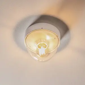 Nowodvorski - Buitenlamp Nook Ø 18 cm wit pas cher