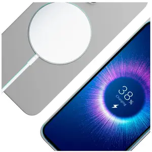 3MK Etui Hardy MagSilicone do Apple iPhone 16 Pro Max tytanowy (Apple iPhone 16 Pro Max), Coque pour téléphone portable, Gris pas cher