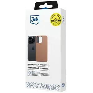3MK Etui Hardy MagSilicone do Apple iPhone 15 Pro Max ciemnoz oty (Apple iPhone 15 Pro Max), Coque pour téléphone portable, Or pas cher