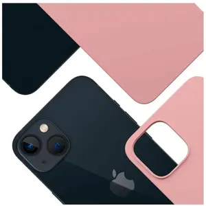 3MK Etui Hardy MagSilicone do Apple iPhone 15 ró owy (Apple iPhone 15), Coque pour téléphone portable, Rose pas cher