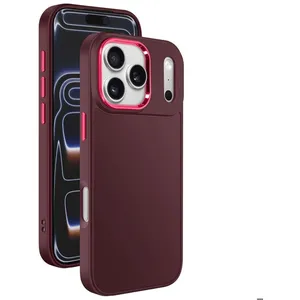 OEM Back panel cover FRAME Case for IPHONE 17 Pro Max purple (Apple iP... pas cher