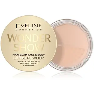 Eveline, Poudre, Wonder Show Maxi Glam Poudre Libre Illuminante Visage et Corps - 6g pas cher