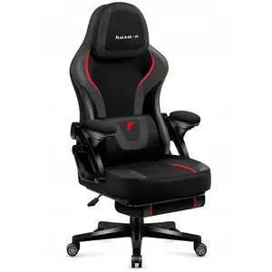 Huzaro Fotel gamingowy Force 4.6 Carbon, Chaise gaming, Gris, Noir pas cher