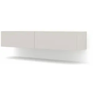Meubles TV - AC-Déco - Meuble TV "Bingo" - Beige - L 160 cm pas cher