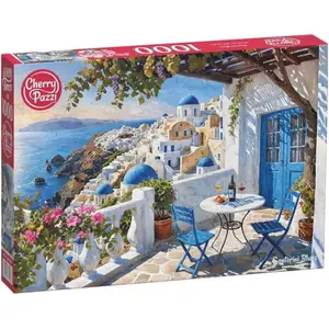 CherryPazzi Santorini Blues Puzzel 1000 Stukjes pas cher
