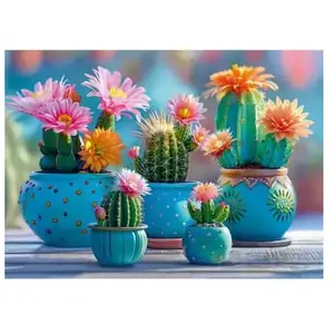CherryPazzi Bloomy Cactus Fireworks Puzzel 1000 Stukjes pas cher