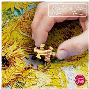 Cherry Pazzi Puzzle 1000 Katze & Kunst 31629 (1000 pièces) pas cher