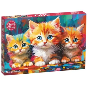 CherryPazzi Three Little Hearts Puzzel 500 Stukjes pas cher