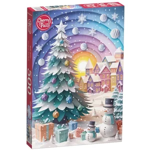 CherryPazzi Puzzle 500 pièces : Voeux dhiver pas cher