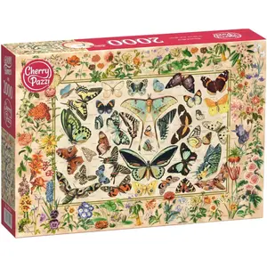 CherryPazzi Puzzle 2000 pièces : Monde botanique pas cher