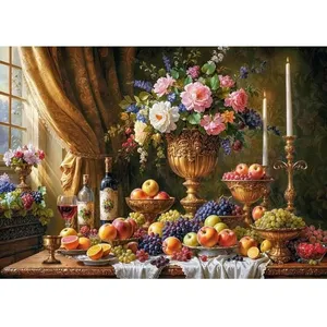 CherryPazzi Puzzle 2000 pièces : Table baroque pas cher