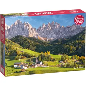 CherryPazzi Puzzle 2000 pièces : Val di Funes pas cher