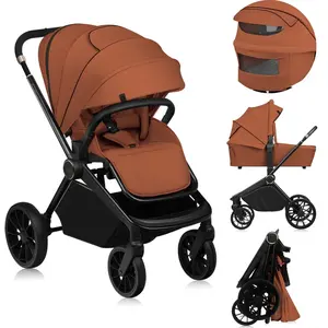 Lionelo Mika Plus - Kinderwagen 2in1 - XXL SET - Veelzijdig en jaarron...