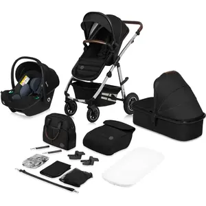 Lionelo Amber 3in1 - Kinderwagen - XXL SET - incl. autostoel - 0-22kg