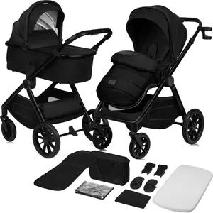 Lionelo Layla - Kinderwagen 2in1 - XXL SET - Veelzijdig en jaarrond - ...