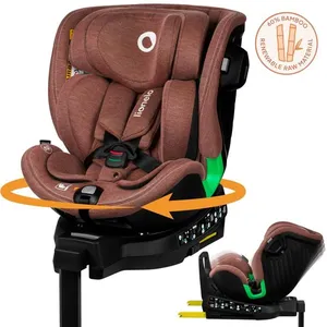 Comparateur de prix : Lionelo - Harmony i-Size - autostoel - 360' draaibare basis - brede zitting - Achterwaarts gericht tot 105 cm (18 kg)