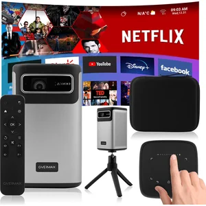 Vidéoprojecteur sans fil OVERMAX Multipic 8.1 - Home cinéma 4K - 200 ...
