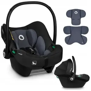 Siège-auto bébé LIONELO Astrid i-Size - 40-87 cm - De 0 à 13 Kg - Groupe 0+ - Noir pas cher