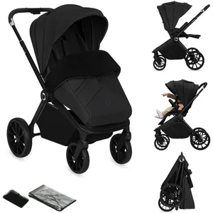 Lionelo Mika Plus Kinderwagen - All-Terrain Wielen - Lichtgewicht - Ve...