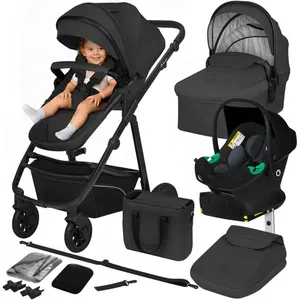 Poussette combinée 4en1 LIONELO Bianka -Jusqu'à 22Kg - Pack poussette,... pas cher