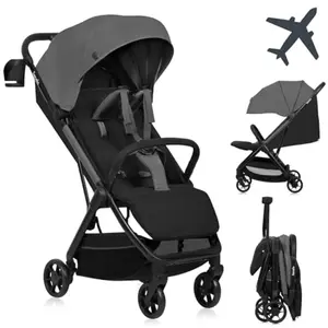 Poussette ultra-compacte LIONELO Julie Air - Pliage automatique - Comp... pas cher