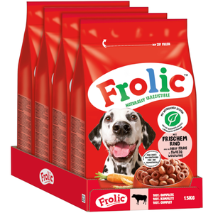 Frolic 6 kg Complete, boeuf - Croquettes pour Chien pas cher