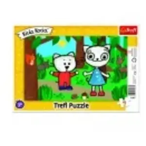 Trefl Puzzle Cadre - Kittykit dans la Forêt 31387 pas cher