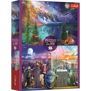 Trefl 2 Puzzles - Tournée Américaine 37500