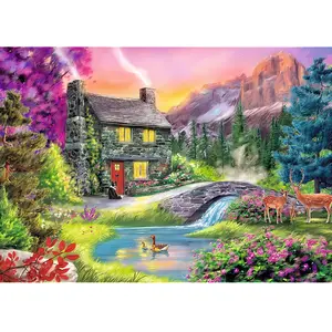 Trefl 500 PCS Montagne en cire (500 pièces) pas cher