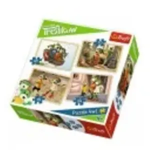 Trefl 4 Puzzles - Les Aventures de Koe 34271 pas cher