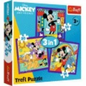 Trefl 3 in 1 Puzzle - Sponge Bob der Film pas cher