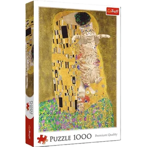 Trefl Puzzle Cat Kiss 1000 Stück pas cher