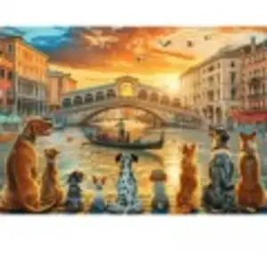 Trefl Puzzle 0 Welpen in Venedig pas cher