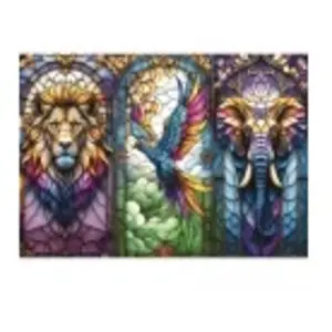 Trefl Vitrail : Animaux 10957 pas cher